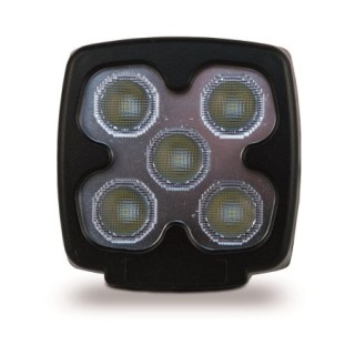 Faro de Trabajo Cuadrado con 5 Leds de Alta Densidad 20W 30V - Goodyear GY652WL