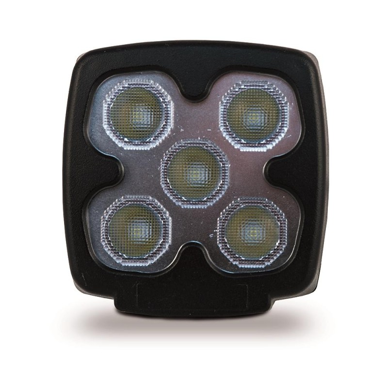 Faro de Trabajo Cuadrado con 5 Leds de Alta Densidad 20W 30V - Goodyear GY652WL