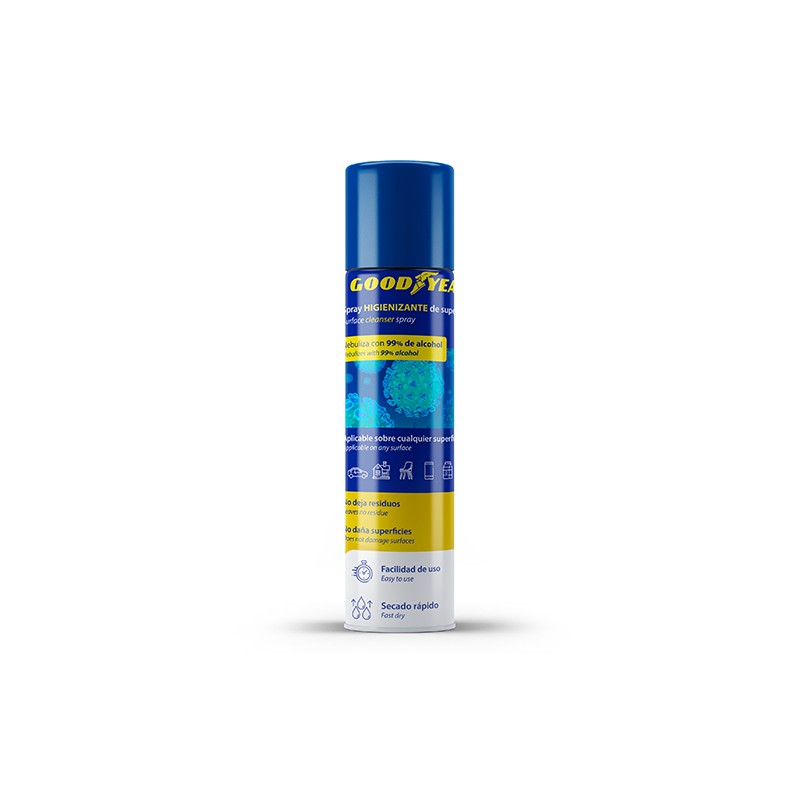 Higienizante Alcohólico Goodyear GY50H12 Caja 12 Unidades