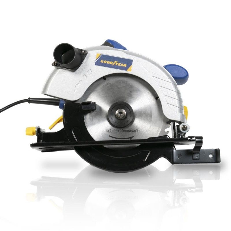 Sierra circular de mano Goodyear GY1219CS 1200W