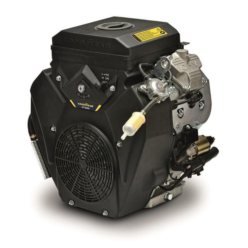 Motor Gasolina Goodyear Gy680e 680Cc 24Hp S Ae Conmutador Y Silencioso 25X60