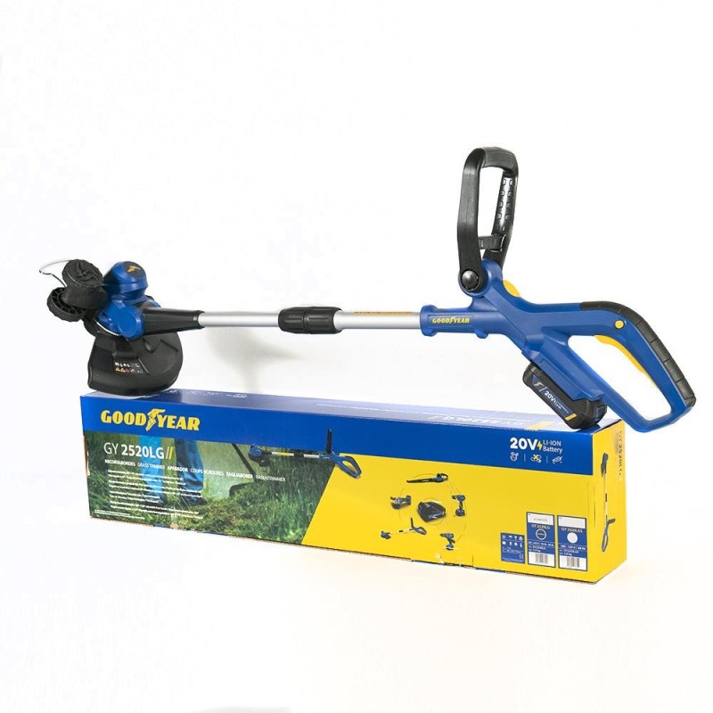 Recortabordes 20V con Batería 2.0Ah + Cargador - Goodyear GY2520LG