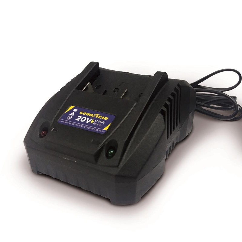 Cargador rápido Litio Goodyear 20V