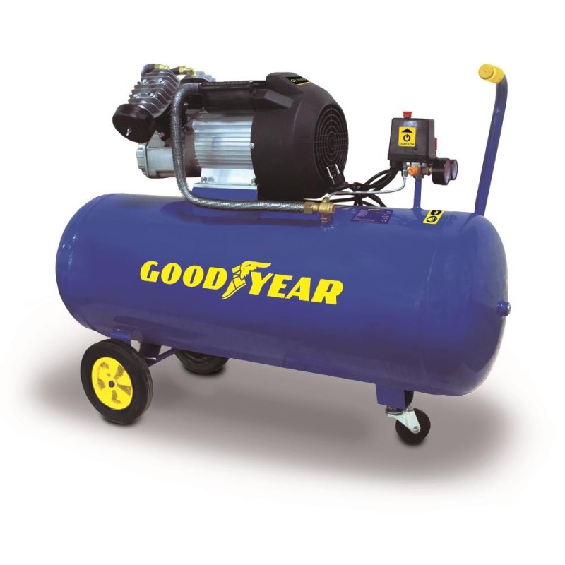 Compresor de aire Goodyear GY3101D 100l con motor 3HP