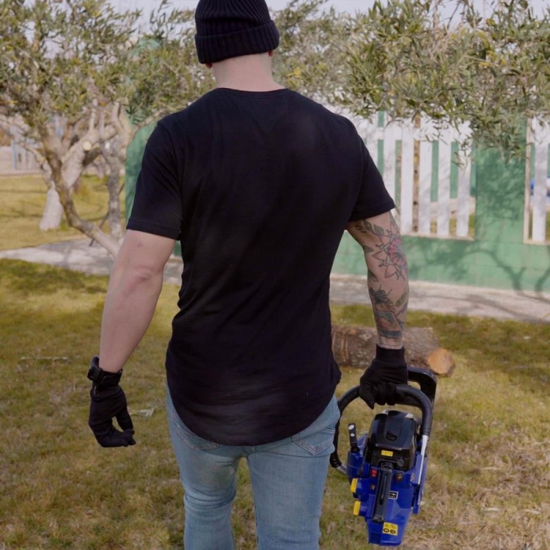 Motosierra a Gasolina 40.5cc con Espada de 40cm de longitud 1300W - Goodyear GY264116