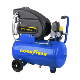 Compresor de Aire de 24L 2Hp 230V 50Hz - Goodyear GY2248CD