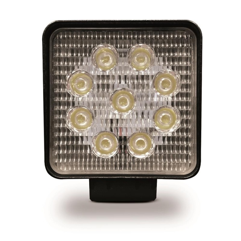 Faro de Trabajo Cuadrado 60º con 9 Leds 80V - Goodyear GY509WLS