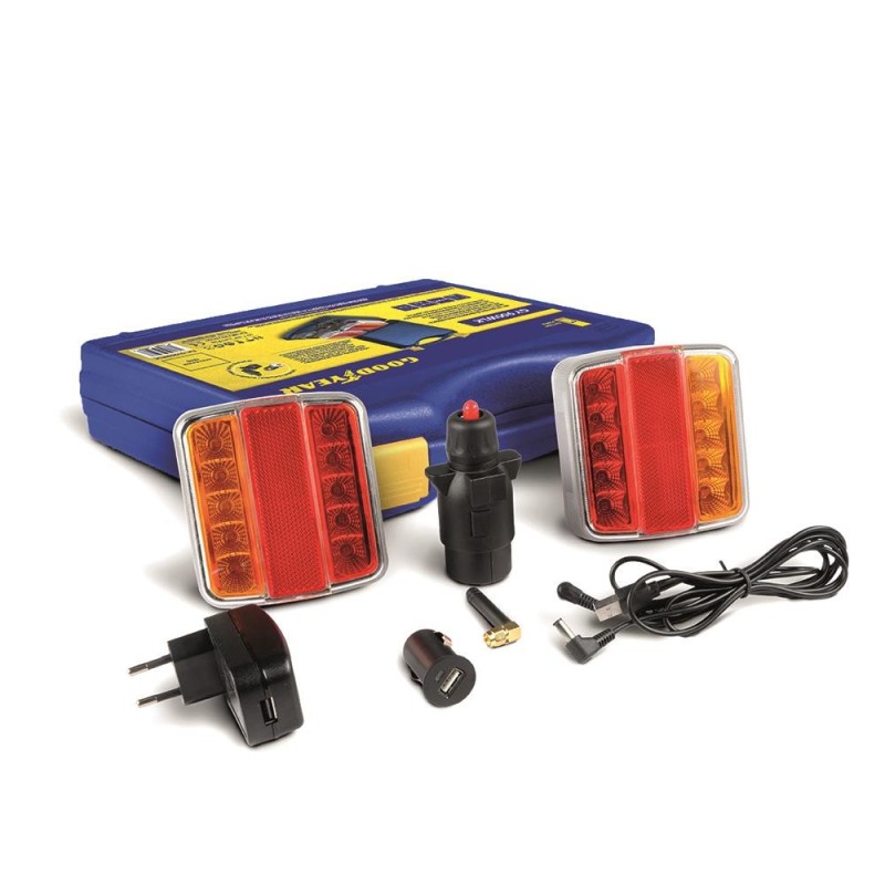 Luz Trasera LED Inalámbrica con Conector Bluetooth y Batería de 10 Horas