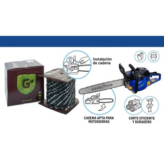 Rollo de Cadena Antirrebote 0,325-0,058 Premia Chisel - Groway 5151325058ACH