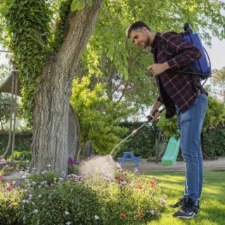 Pulverizador Mochila de Presión Retenida con Lanza de Metal - Goodyear GY1602SP Pulverizador Mochila de Presión Retenida con Lanza de Metal - Goodyear GY1602SP