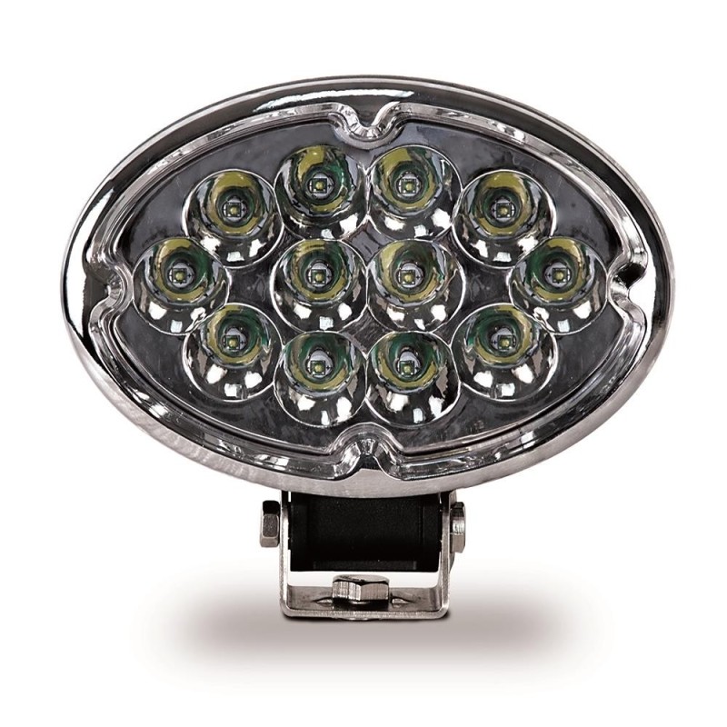 Faro de Trabajo Transparente con 12 Leds - Goodyear GY512WL