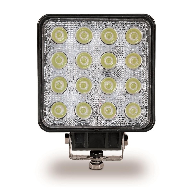 Faro de Trabajo Cuadrado con 16 Leds 48V - Goodyear GY516WL