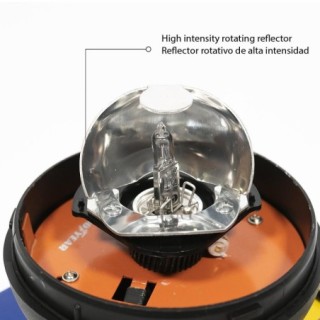 Faro Rotativo Halógeno para Tractores con Cable - Goodyear GY101WL Faro Rotativo Halógeno para Tractores con Cable - Goodyear GY101WL
