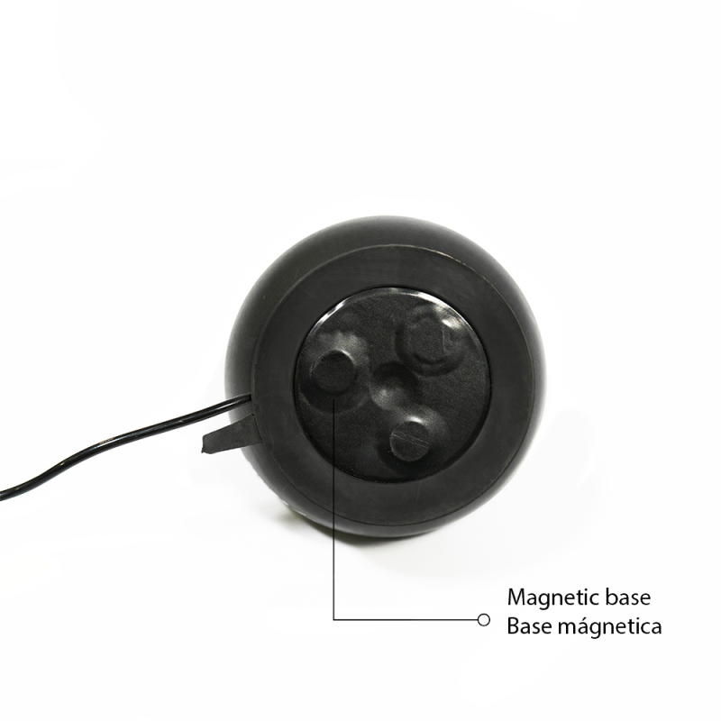 Faro Rotativo Halógeno para Tractores con Cable - Goodyear GY101WL Faro Rotativo Halógeno para Tractores con Cable - Goodyear GY101WL
