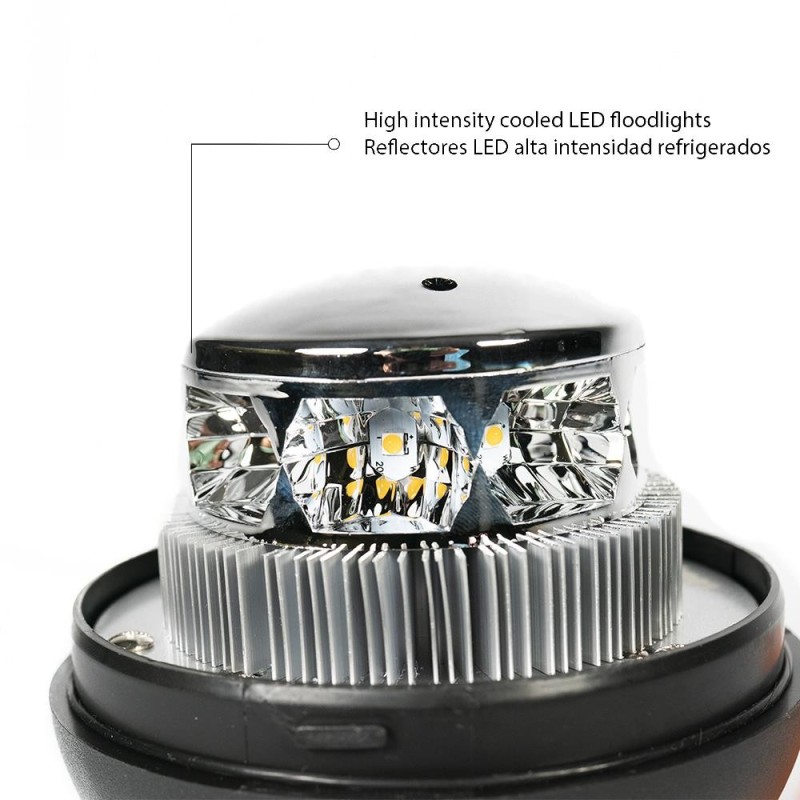 Rotativo Plus Tubular Flexible Led 12/24V - Goodyear GY203WL