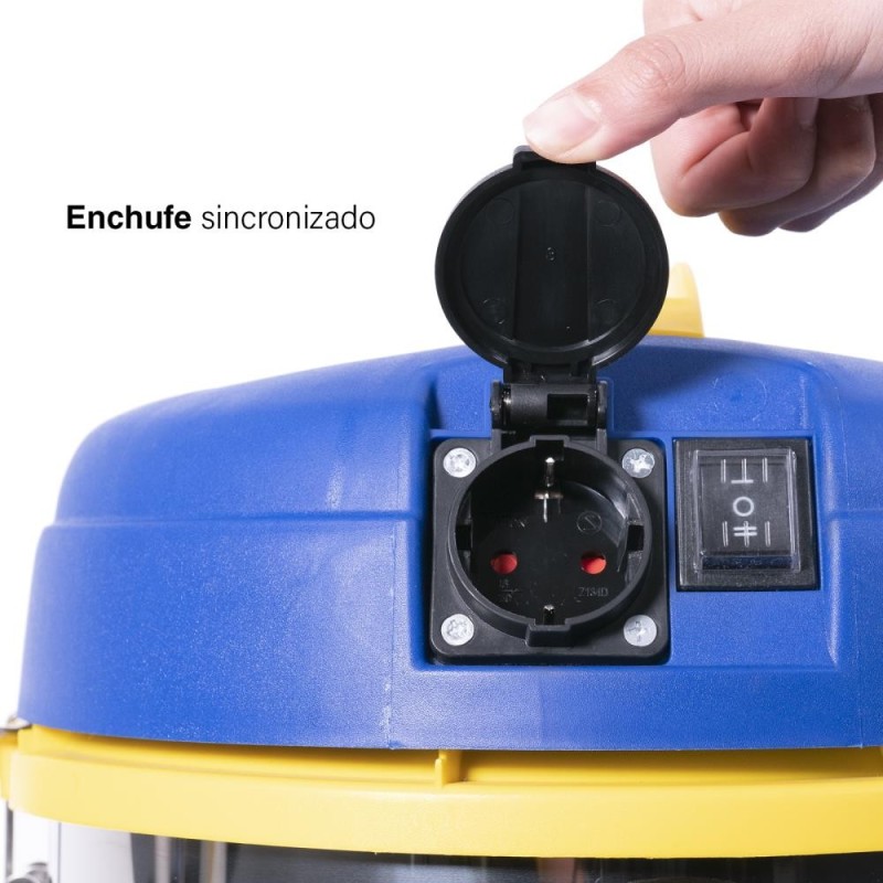 Aspirador para Sólidos y Líquidos de 20L - Goodyear GY12VC